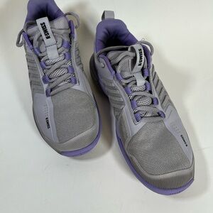 K-Swiss Ultrashot 3 Purple Glow Womens Size 8.5 Tennis Shoes 96988 028- M LOW